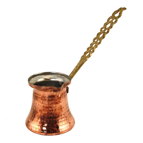 Handmade Turkish Copper Coffee Pot Cezve Small Size
